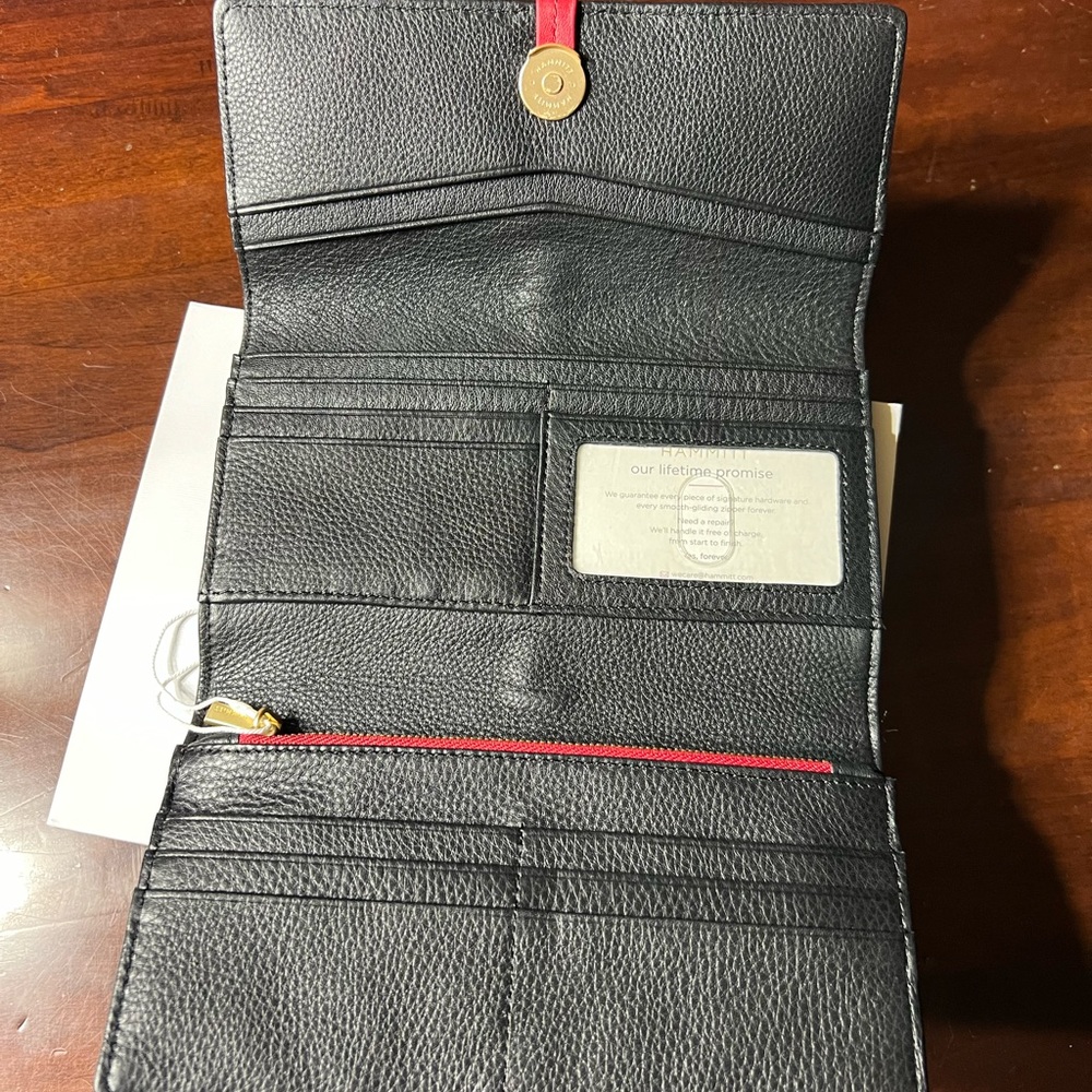 Hammitt Benjamin wallet painted rattle NEW - Picture 7 of 8